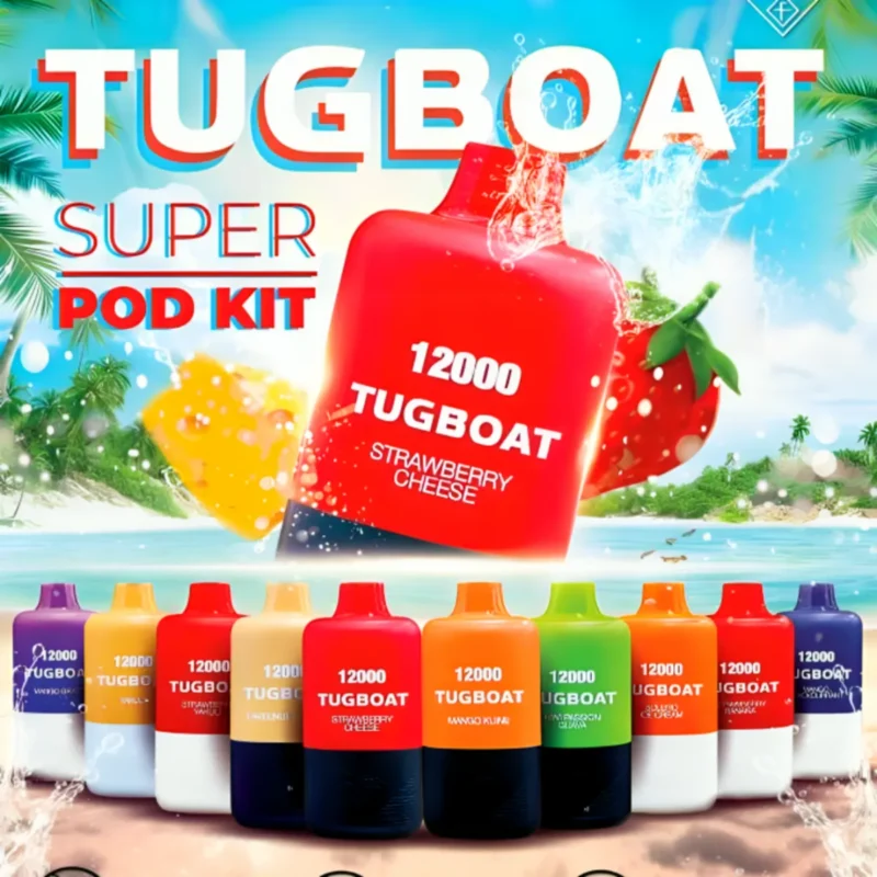 Tugboat Super Pod Kit 12000 Puffs Disposable Vape In Dubai