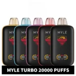 Myle Turbo 20000 Puffs 2% (20mg) and 5% (50mg) Disposable Vape