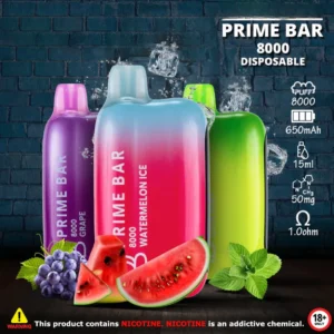 Prime Bar 8000 Puffs Disposable Vape 50mg